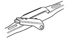 サイドバヨネットクリップ